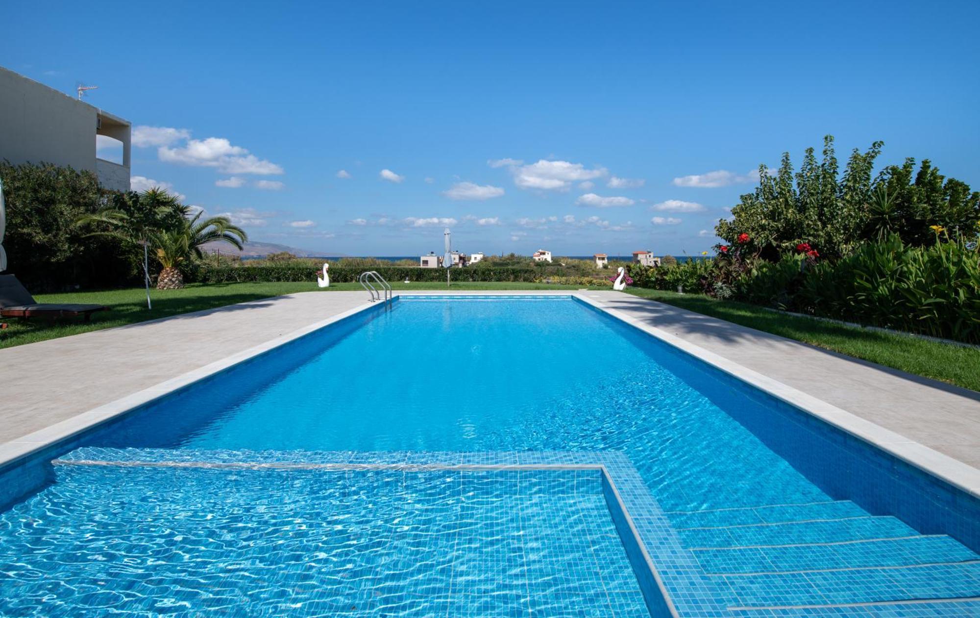 Socrates Holidays Apt. 2 With Pool Near The Beach Platanés Exterior foto